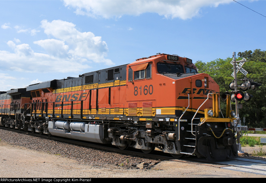 BNSF 8160 Pusher